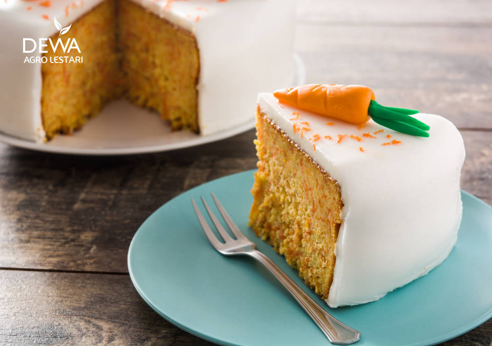 Resep carrot cake sehat yang bisa kamu coba di rumah tanpa menggunakan tepung terigu dan gula
