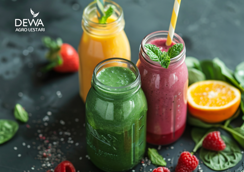 Perbedaan jus dan smoothies